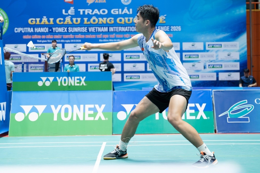 Cầu lông Việt Nam 'trắng' đại diện trước vòng tứ kết Ciputra Hanoi 2026 812823
