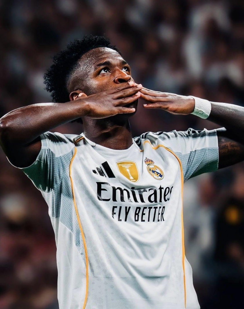 Xếp sau Yamal là Vinicius Jr với 29%, trong khi đó, Real Madrid dẫn đầu danh sách CLB bị công kích (Ảnh: Hater Central).