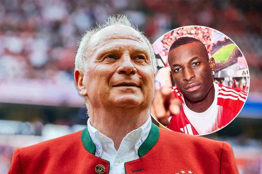 Chủ tịch Bayern Munich thẳng thừng tuyên bố CLB sẽ không mua đứt Jackson (Ảnh: Sport1).