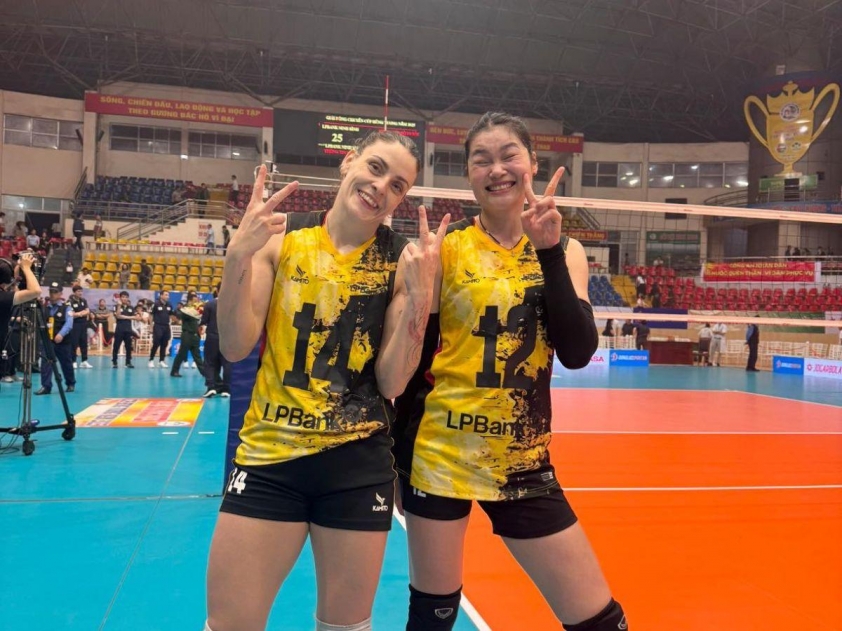 Á quân bóng chuyền nữ VĐQG cho cầu thủ tân binh làm đội trưởng-805910
