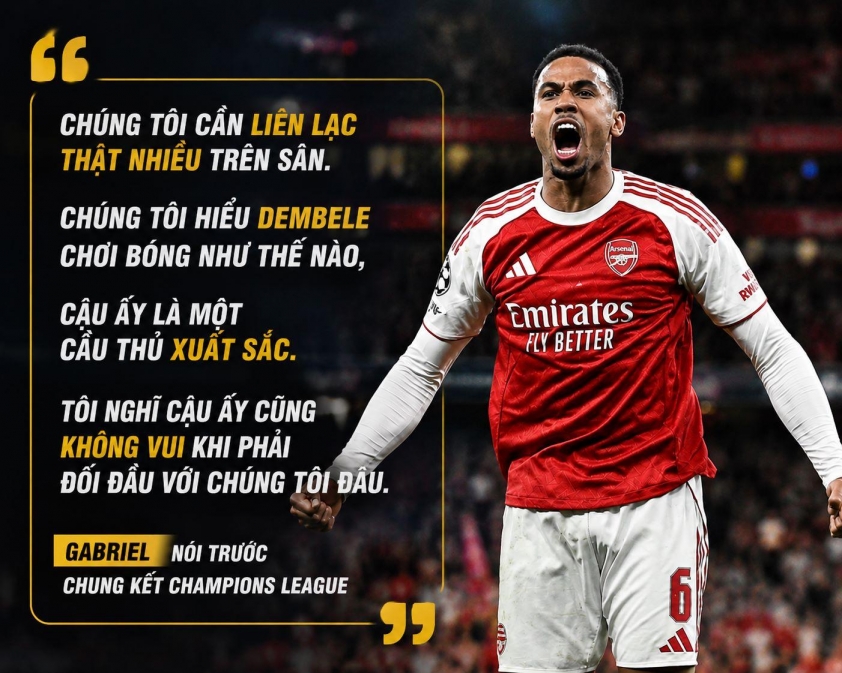 gabriel-6a19658b3f37d Bộ đôi Arsenal chốt phương án phong tỏa chủ công PSG 840724