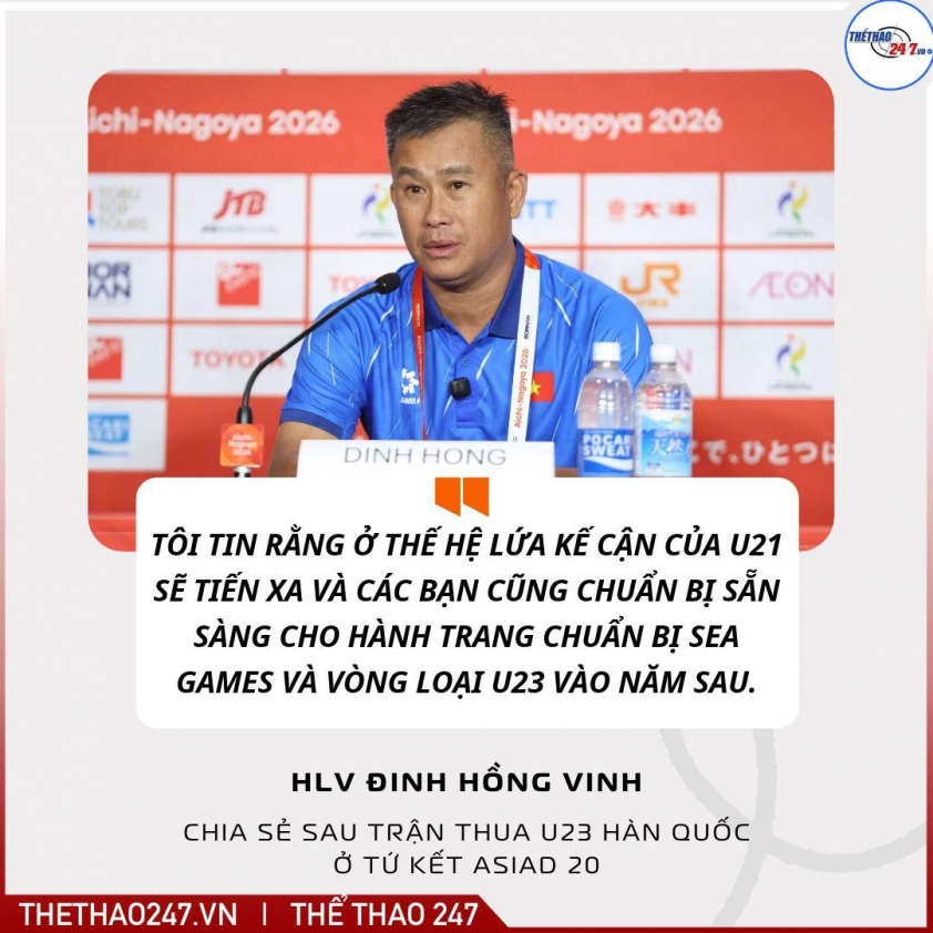 HLV U23 Việt Nam thốt lên 1 điều về HLV Kim Sang Sik khi thua 0-4 Hàn Quốc